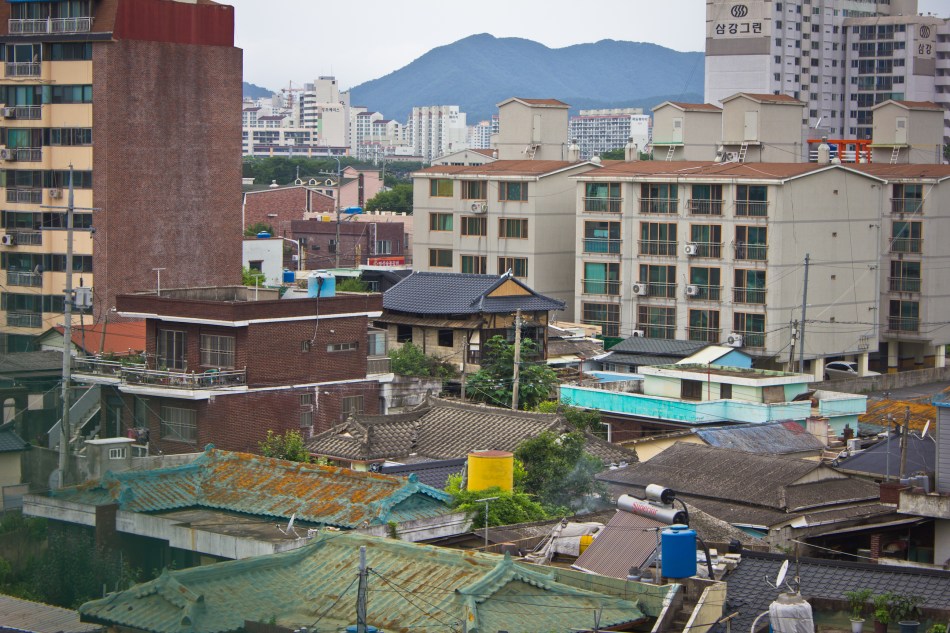 miryang cinder block reinforced building overview