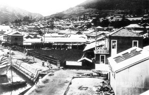 Jungang-dong, Yeosu. 1940s.